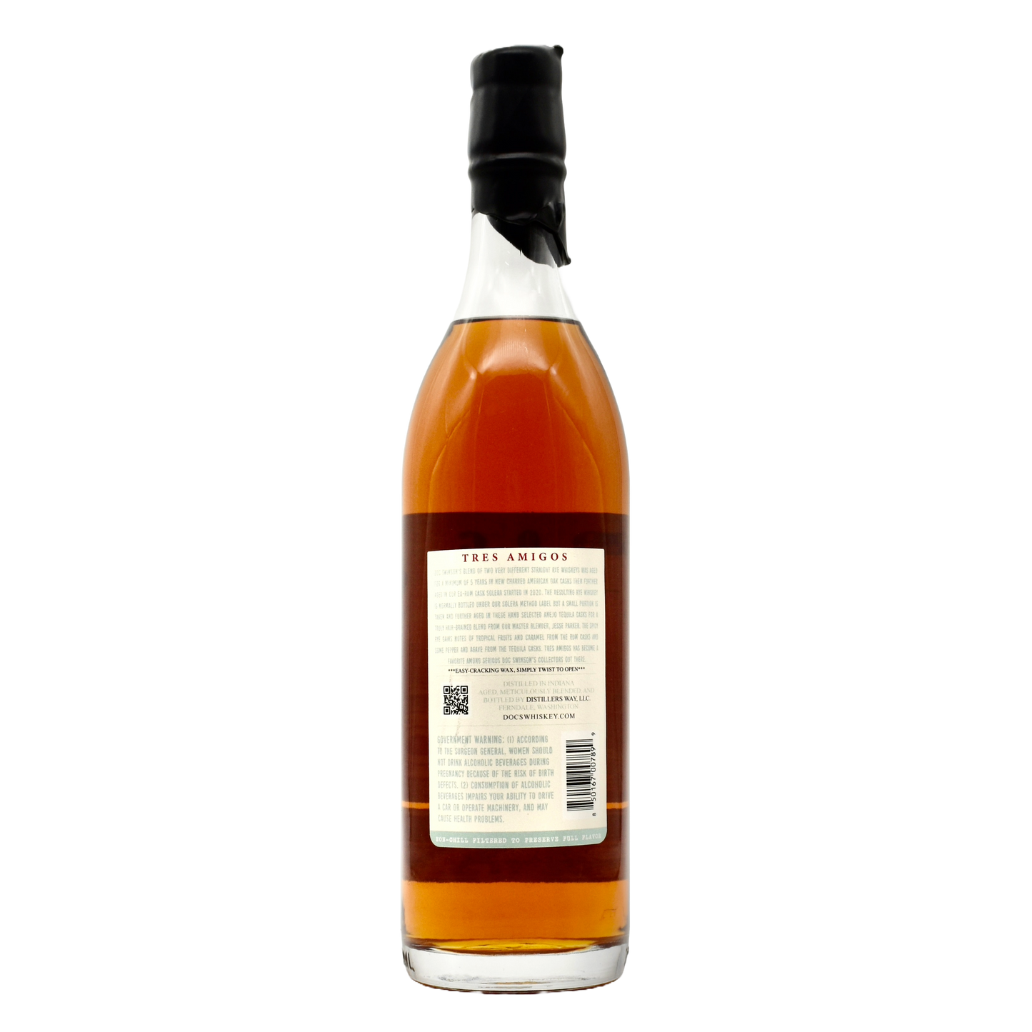 Doc Swinsons Bourbon Tres Amigos 750ml