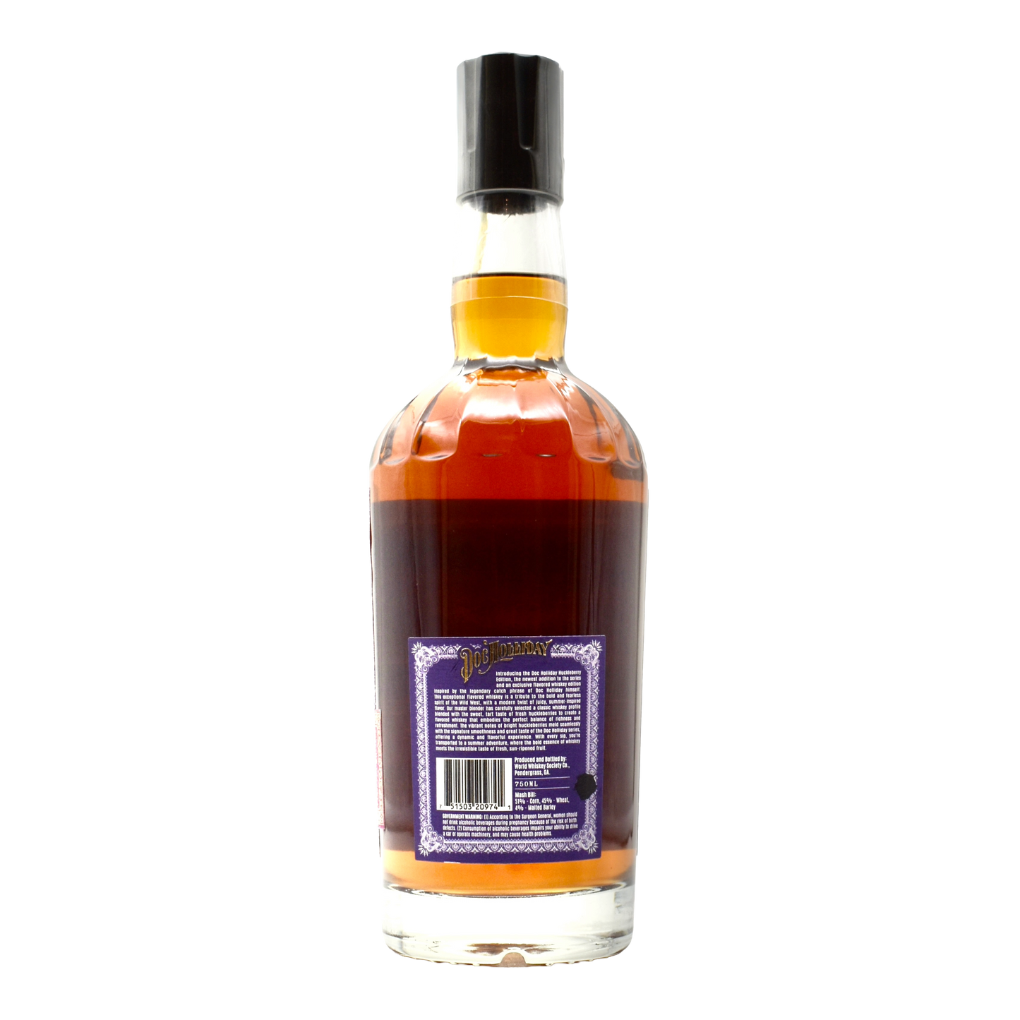 Doc Holliday Whiskey Huckleberry Edition 750ml