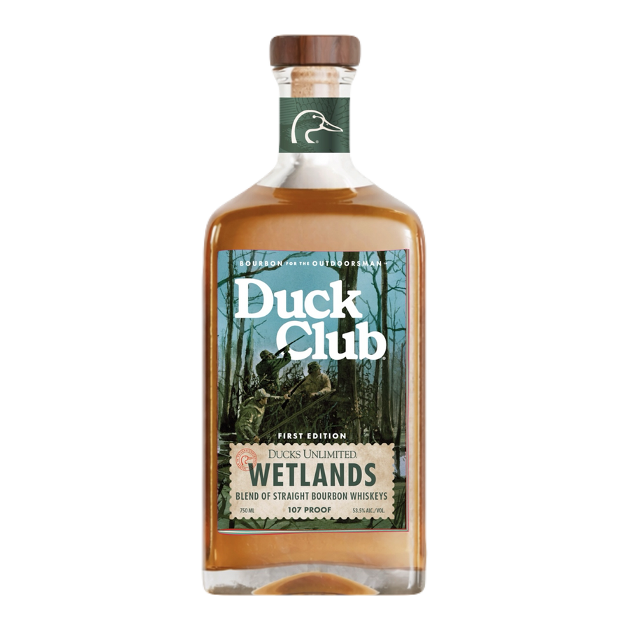 Duck Club Ducks Unlimited Wetlands Bourbon First Edition 107 proof 750ml front