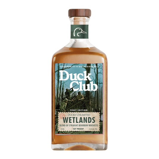 Duck Club Ducks Unlimited Wetlands Bourbon First Edition 107 proof 750ml front