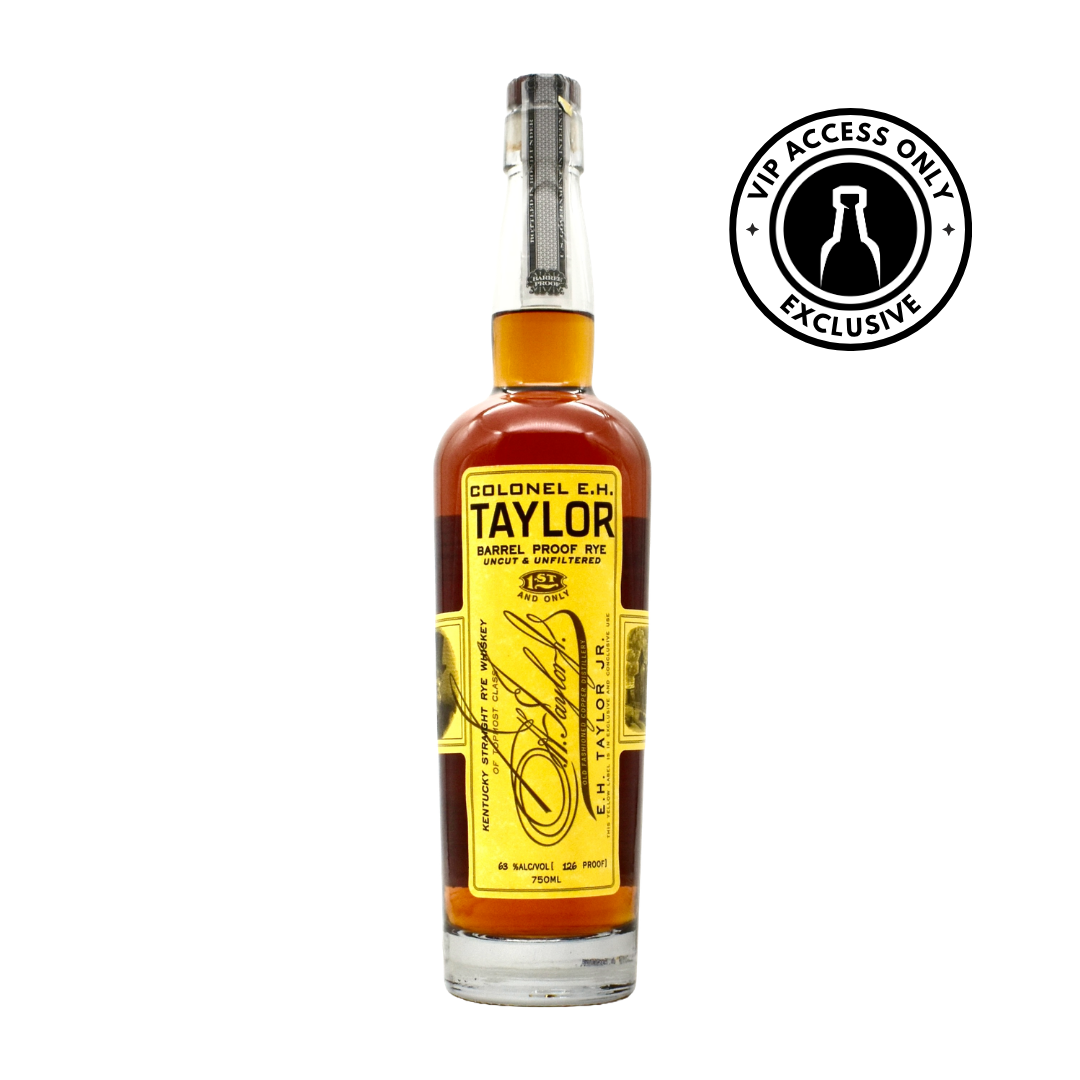 EH Taylor Barrel Proof Rye Whiskey 750ml | VIP Access