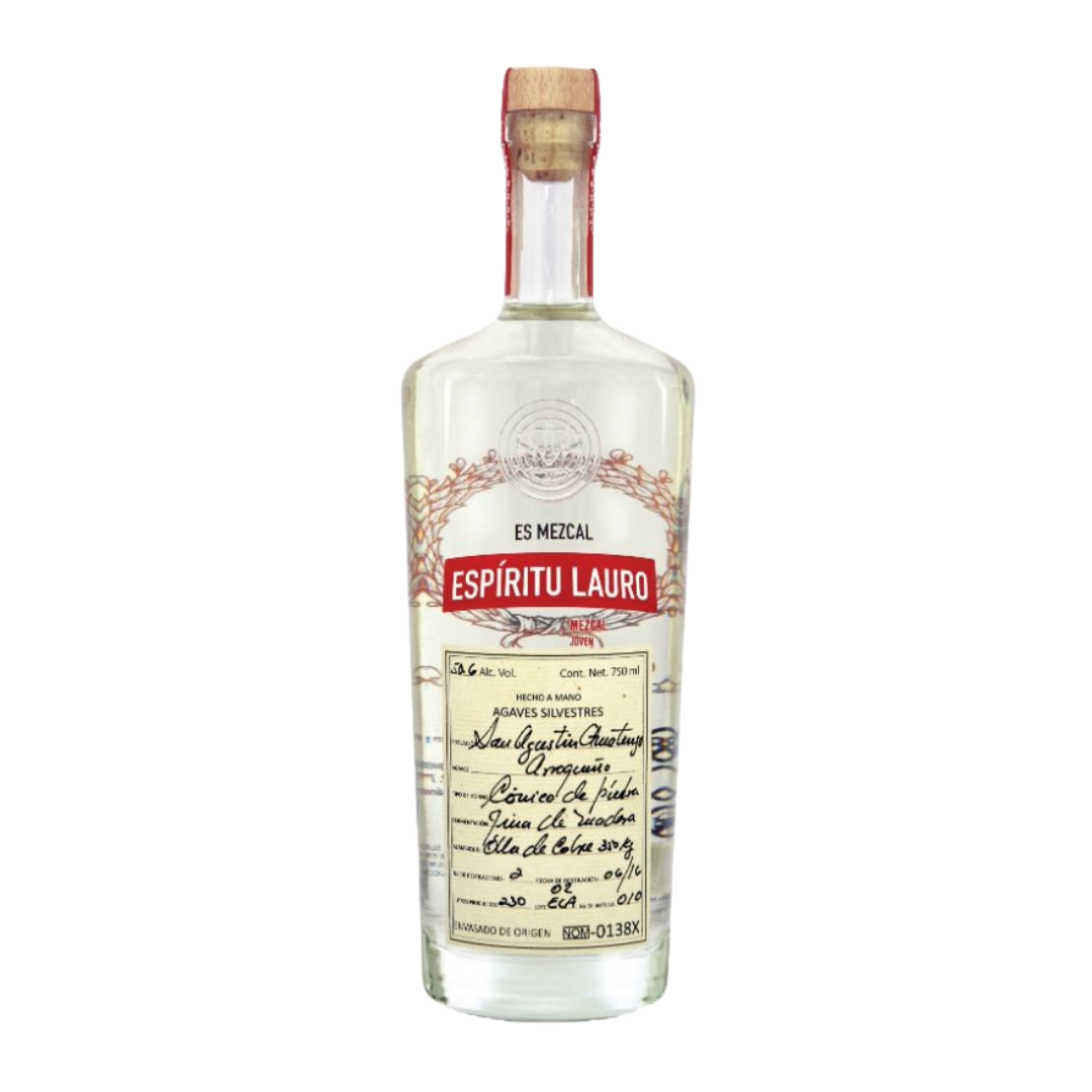 Espiritu Lauro Agaves Silvestres Arroqueno Mezcal 750ml