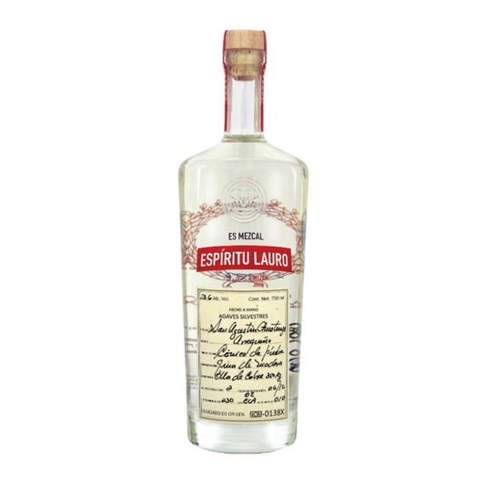 Espiritu Lauro Agaves Silvestres Arroqueno Mezcal 750ml