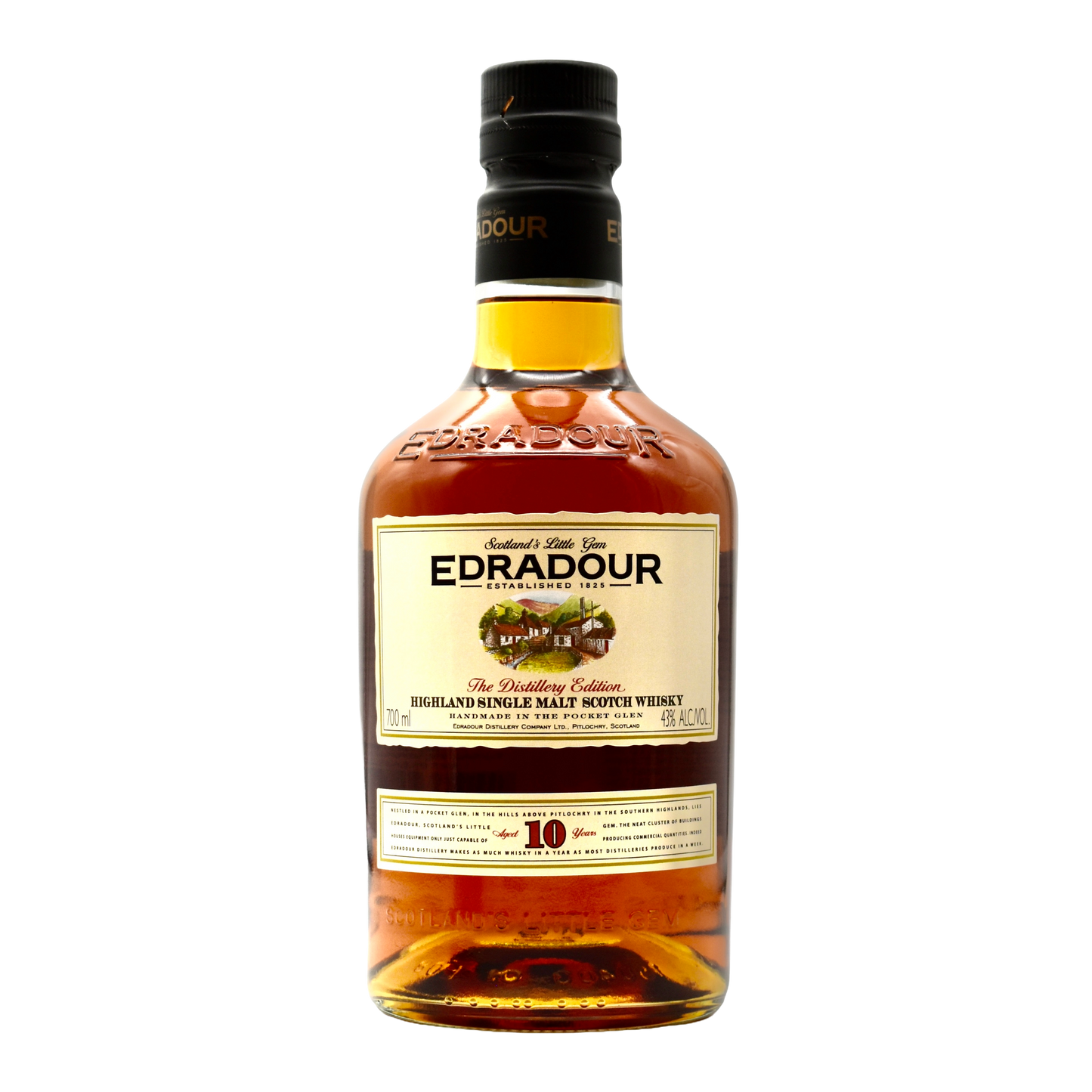 Edradour 10 Year Single Malt Scotch Whisky 700ml