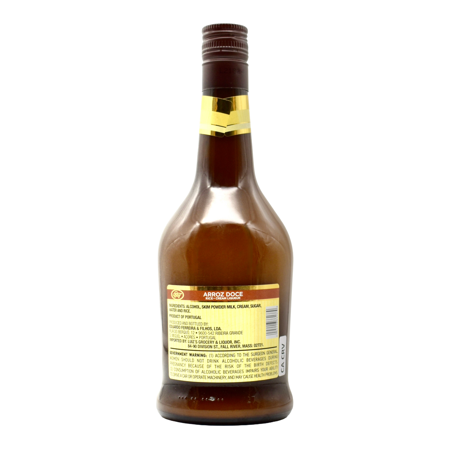 Eduardo Ferreira & Filhos Queen Of The Islands Arroz Doce Licor 750ml