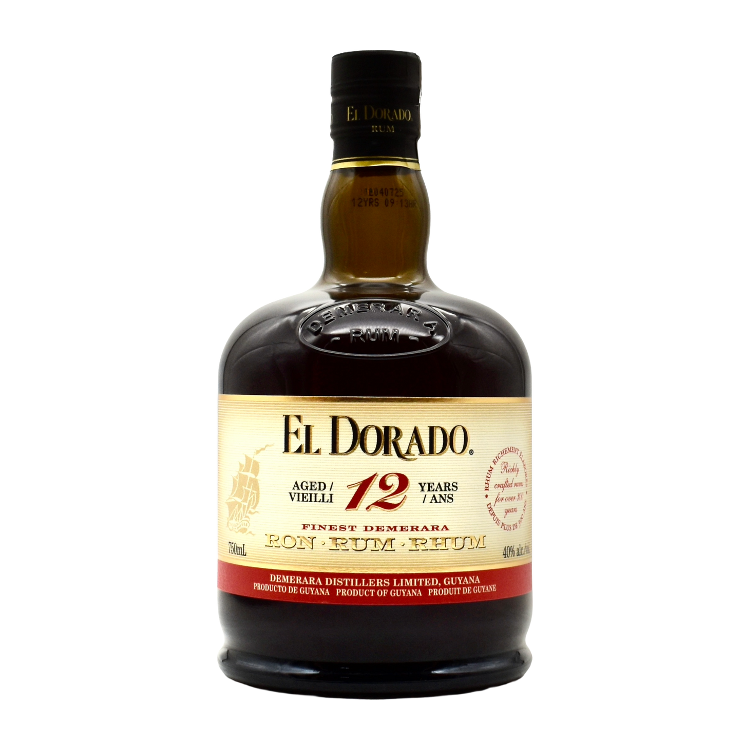 El Dorado 12 Year Rum 750ml