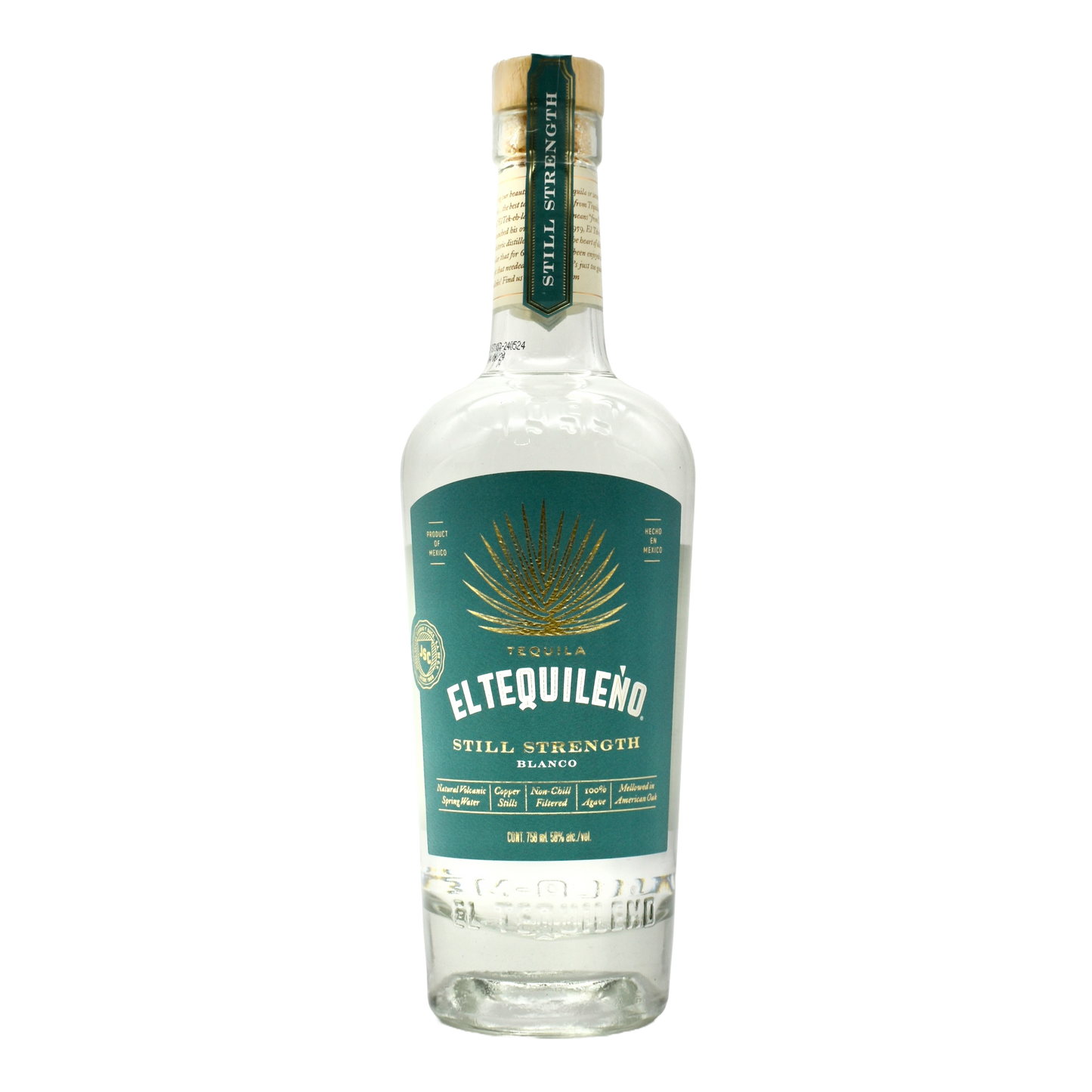 El Tequileno Tequila Still Strength 750ml