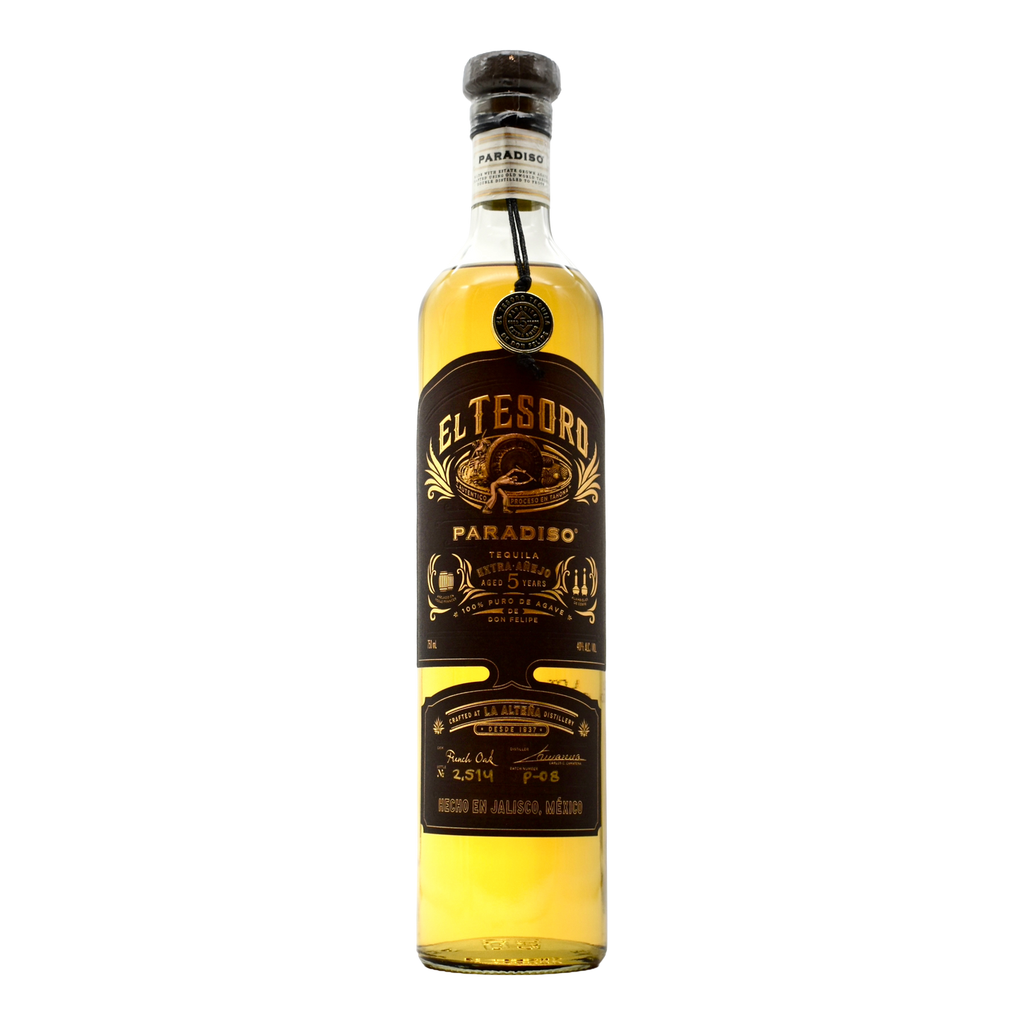 El Tesoro Extra Añejo Paradiso 750ml