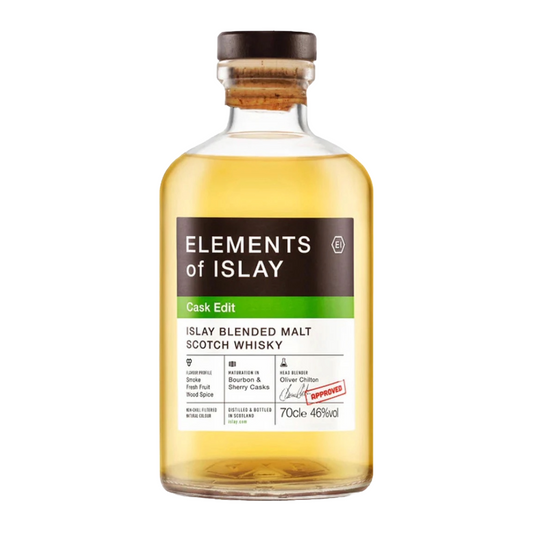 Elements Of Islay Cask Edit Islay Blended Malt Scotch Whisky 700ml