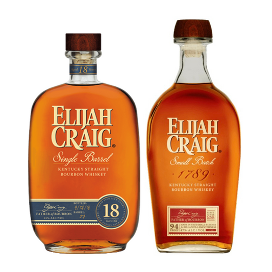 Elijah Craig 18yr Bourbon & Elijah Craig Small Batch (2x750ml) [ALLOCATED]