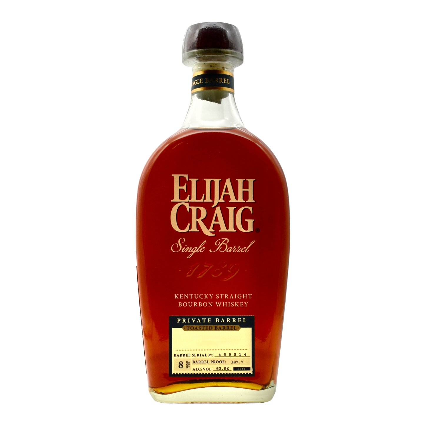Elijah Craig Barrel Proof 8 Year Toasted Bourbon 127.7 750ml [Barrel Select]