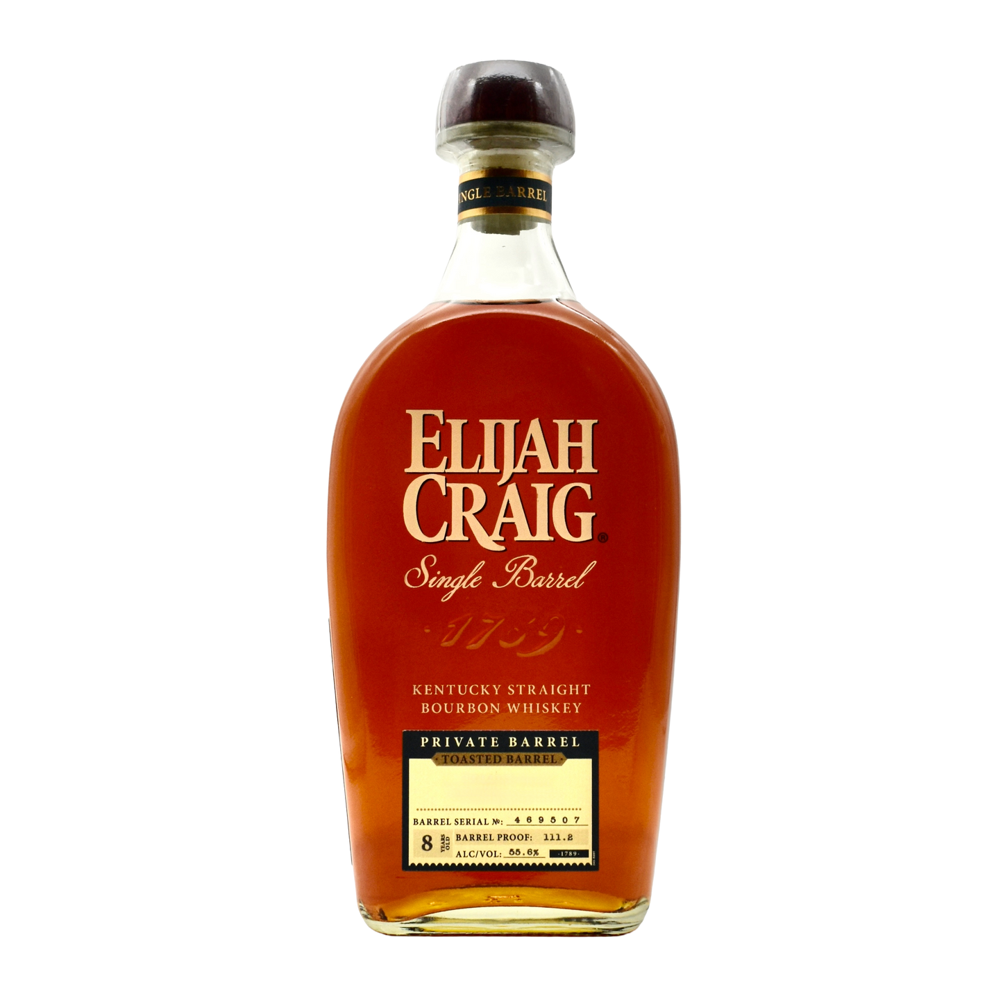 2 FOR $180: Elijah Craig Barrel Proof Toasted Bourbon 111.2pf 750ml [Barrel Select]