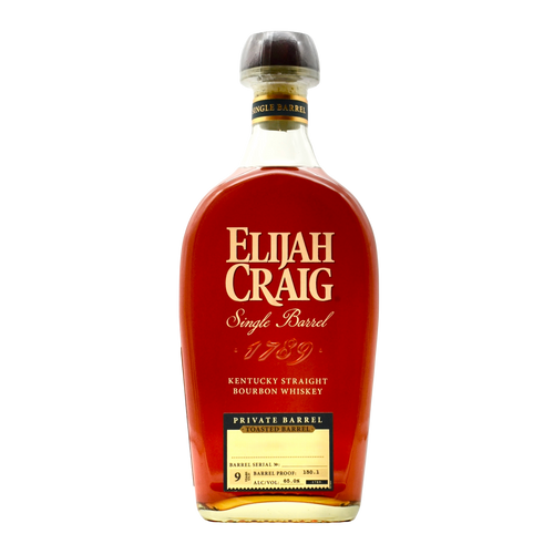 Elijah Craig Barrel Proof Toasted Bourbon Single Barrel 9 Year 130.1 Proof 750ml