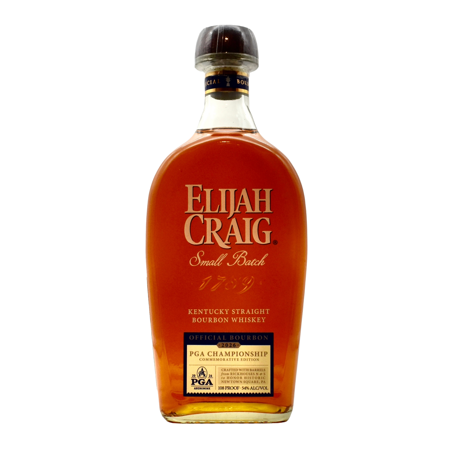 Elijah Craig Small Batch Bourbon PGA Championship 2026 Limited Edition 108 Proof 750ml