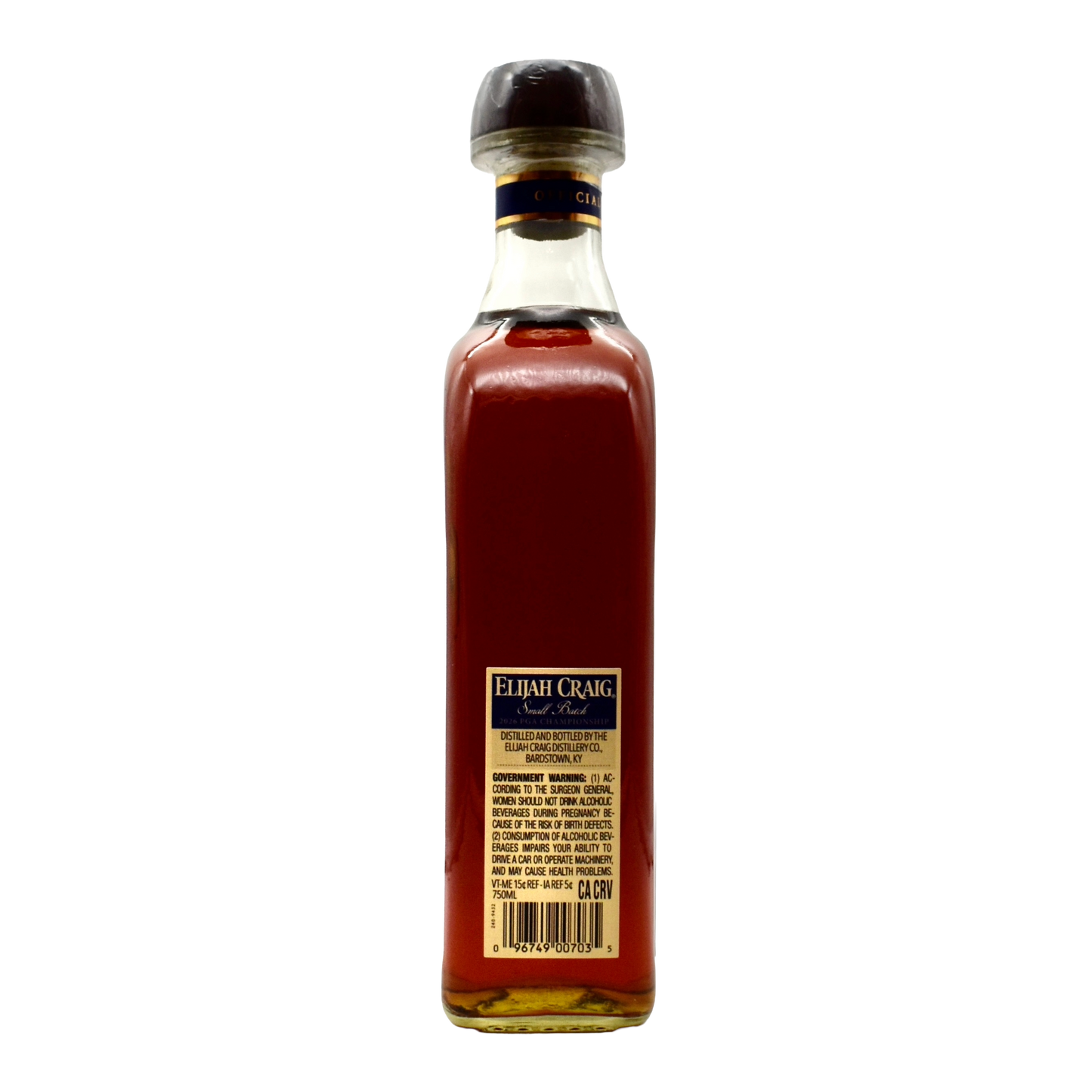 Elijah Craig Small Batch Bourbon PGA Championship 2026 Limited Edition 108 Proof 750ml