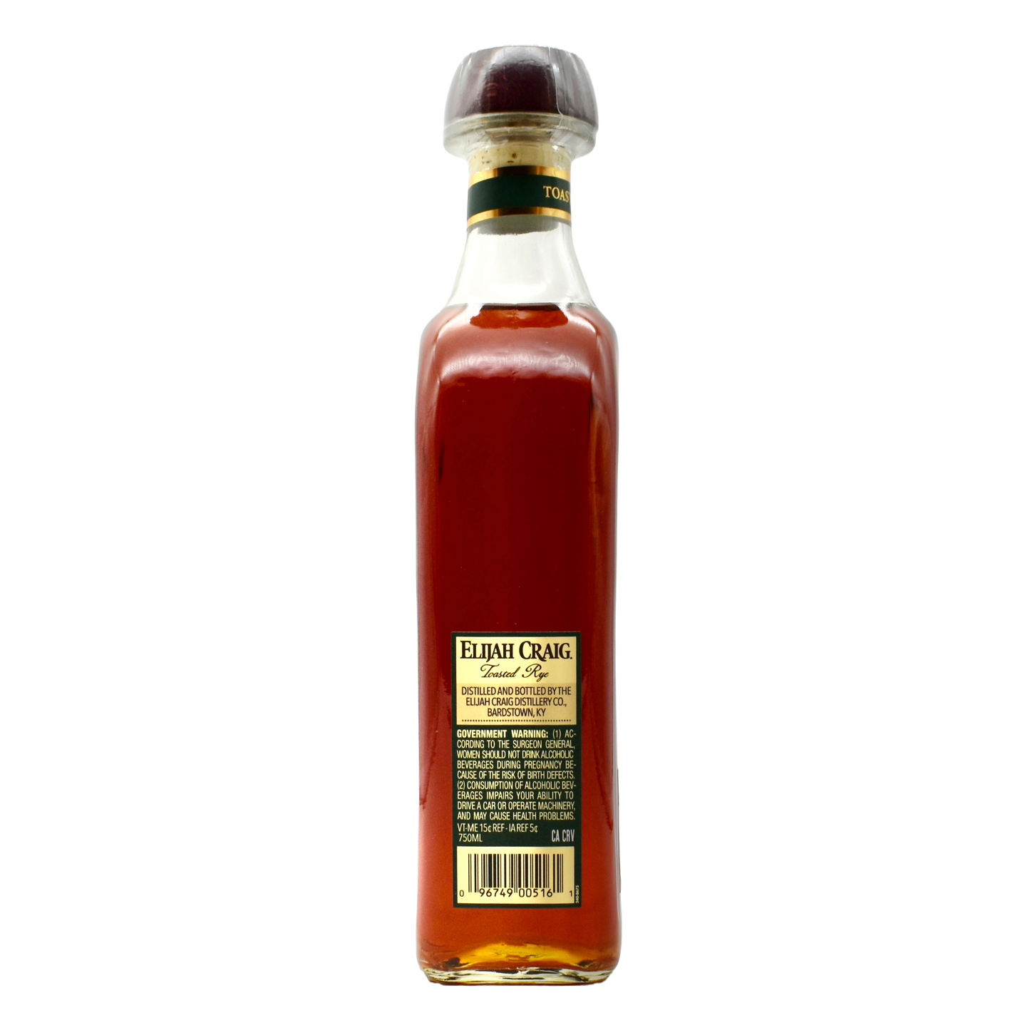Elijah Craig Toasted Barrel Rye Whiskey 750ml