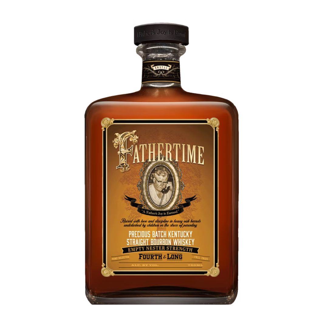 Fathertime Bourbon Fourth & Long Empty Nester Strength 750ml