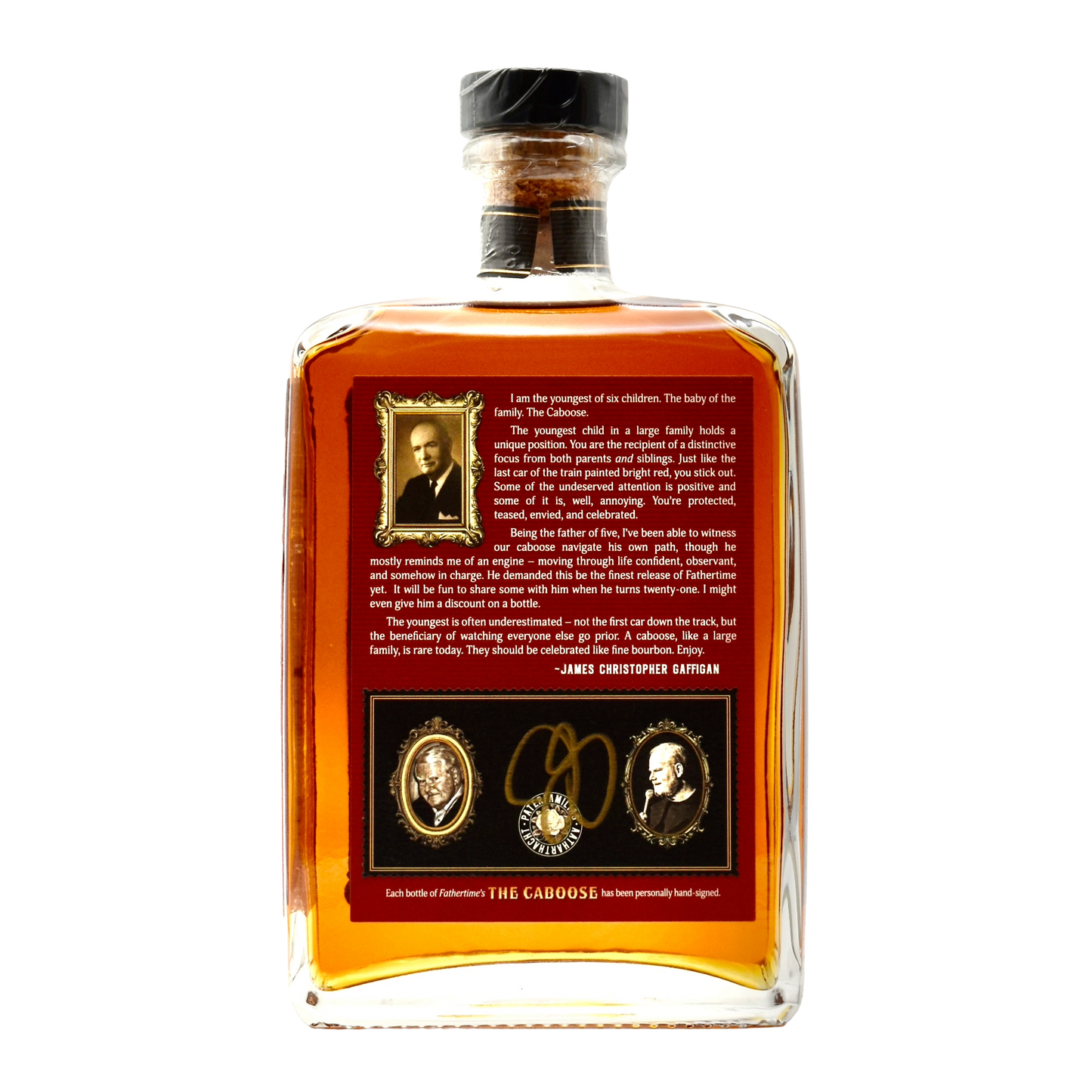 Fathertime The Caboose Empty Nester Strength Bourbon 750ml