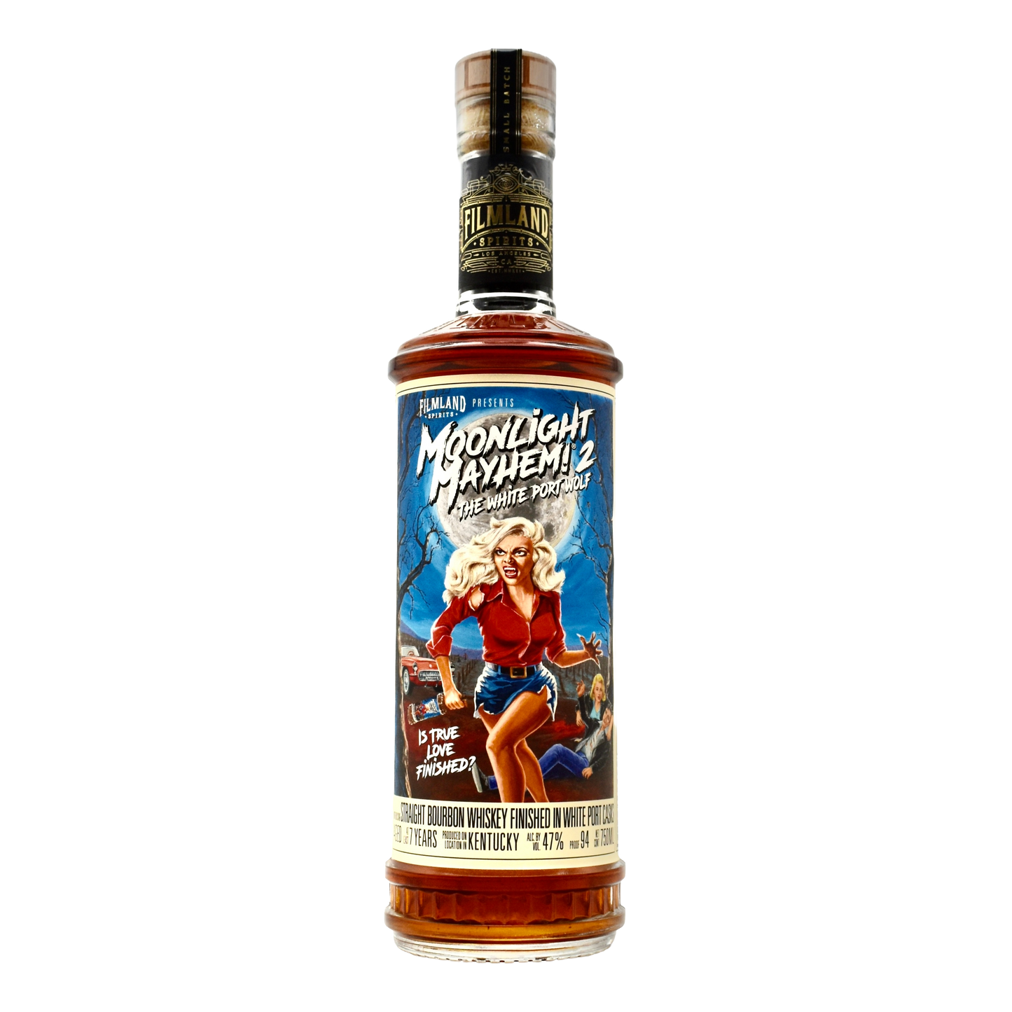 Filmland Moonlight Mayhem 2 White Port Wolf 750ml