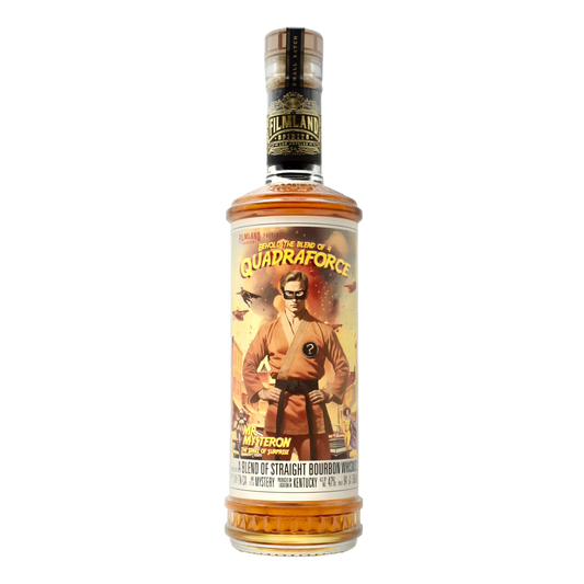 Filmland Spirits Quadraforce Bourbon Mr Mysteron 750ml