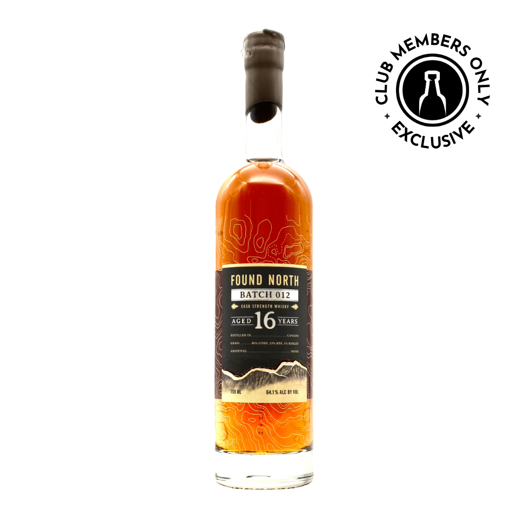 Found North 16 Year Canadian Whiskey Batch 12 750ml | Club Members Only