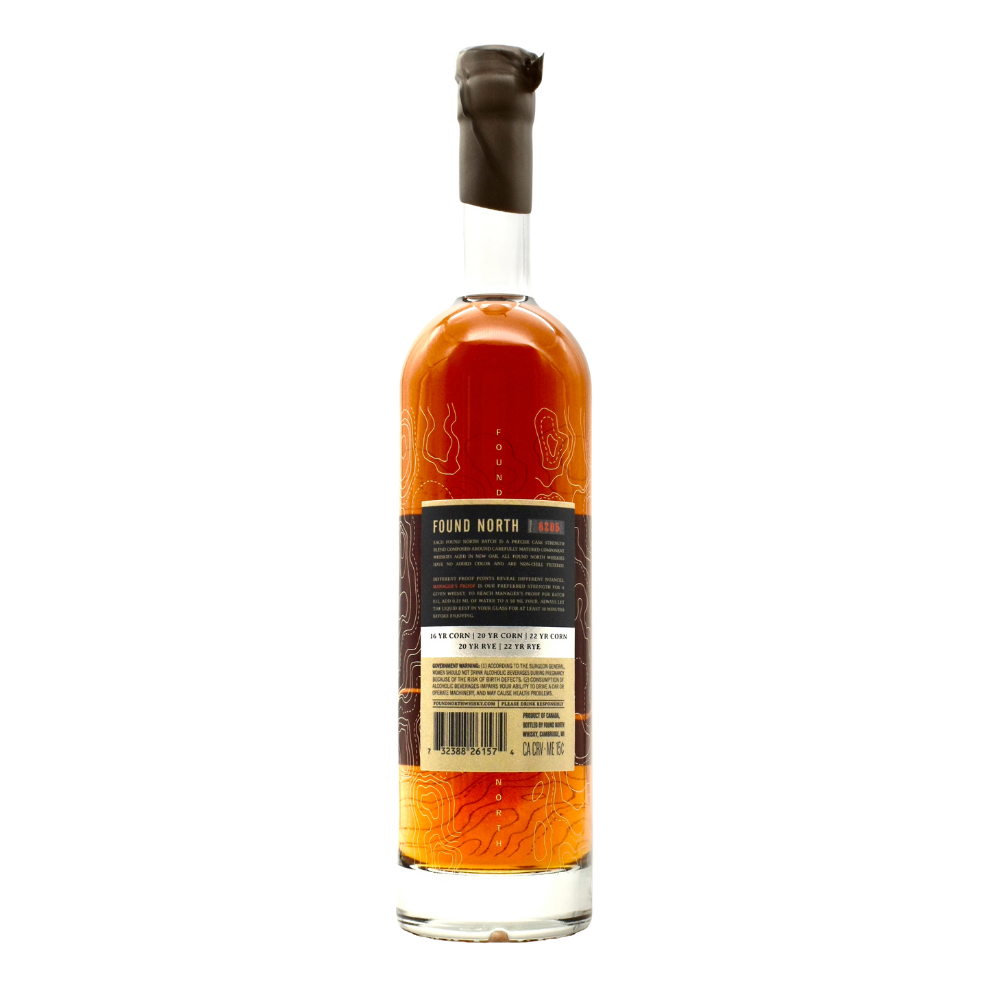 Found North 16 Year Canadian Whiskey Batch 12 750ml | Club Members Only