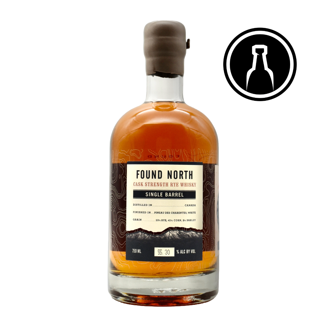 Found North Cask Strength 10 Year Rye Whisky Single Barrel Season 5 - Selected by Unwind
