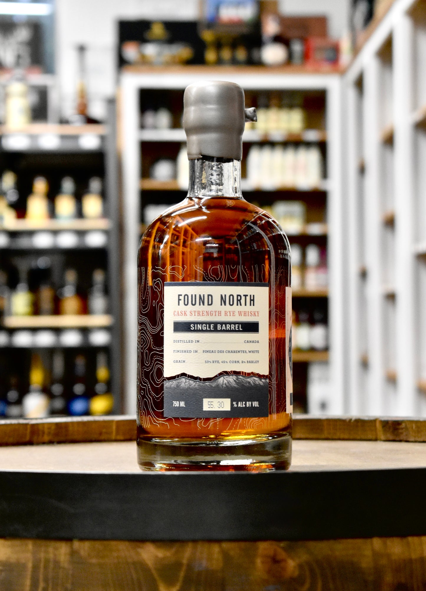 Found North Cask Strength 10 Year Rye Whisky Single Barrel Season 5 750ml - Selected by Unwind