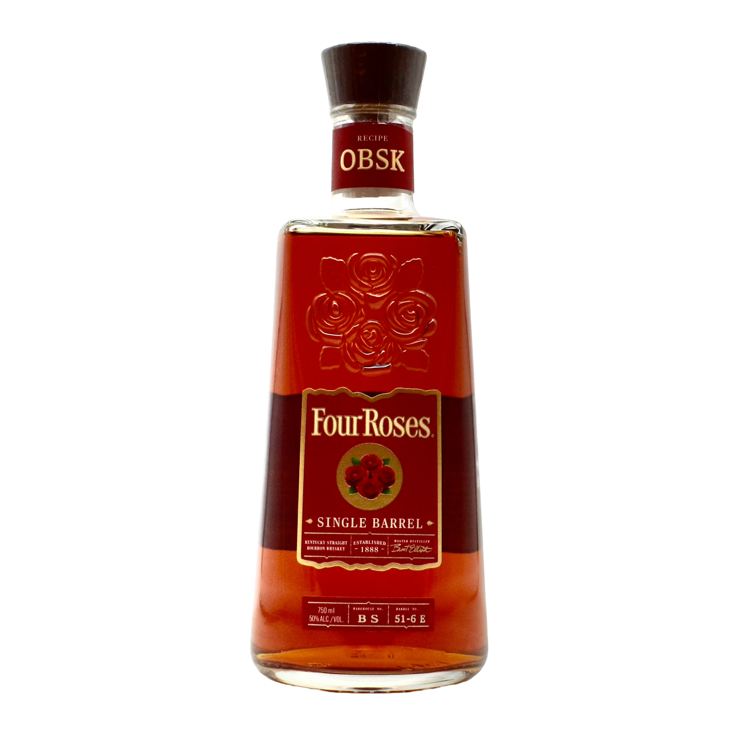 Four Roses Single Barrel Bourbon OBSK 750ml