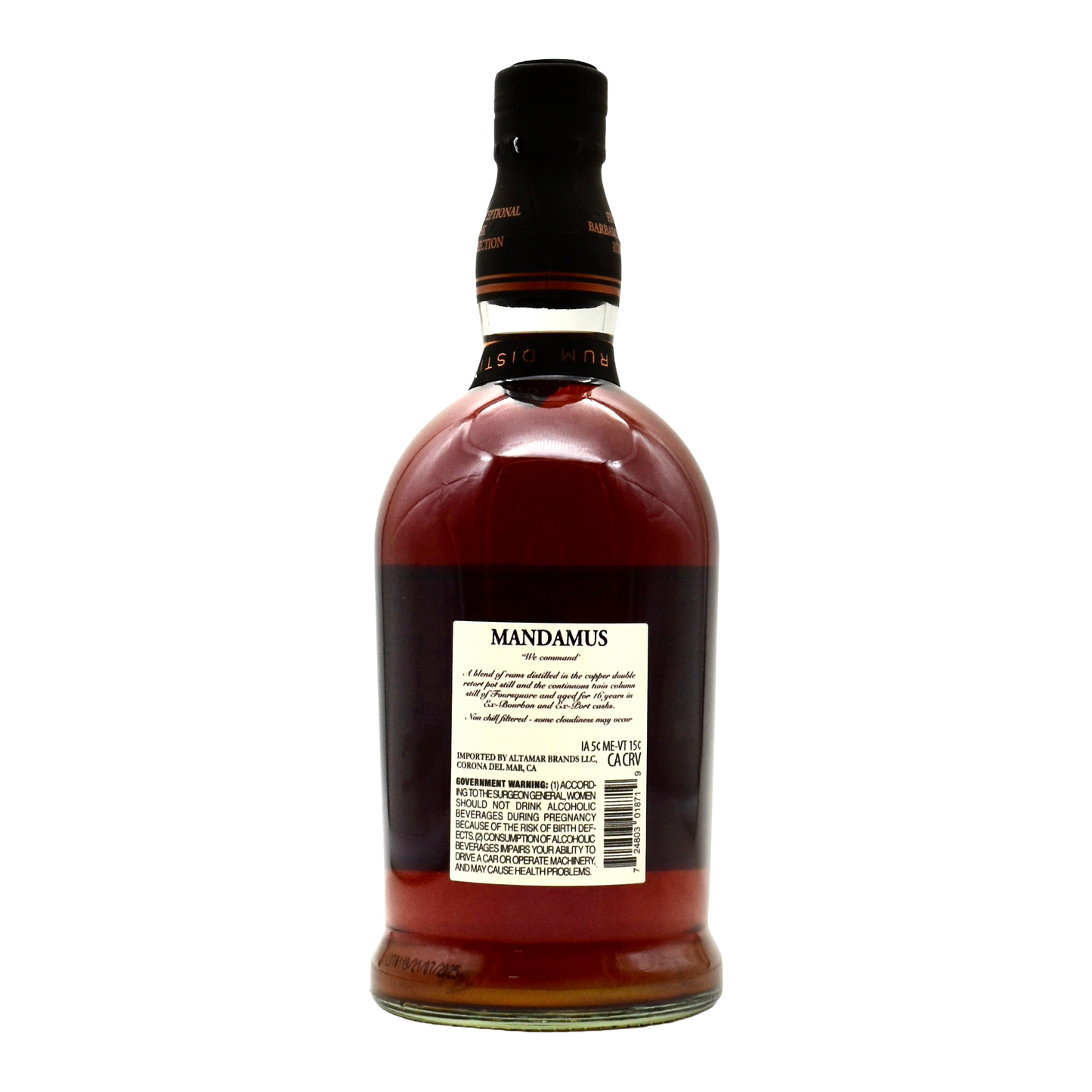 Foursquare Rum Mandamus 750ml