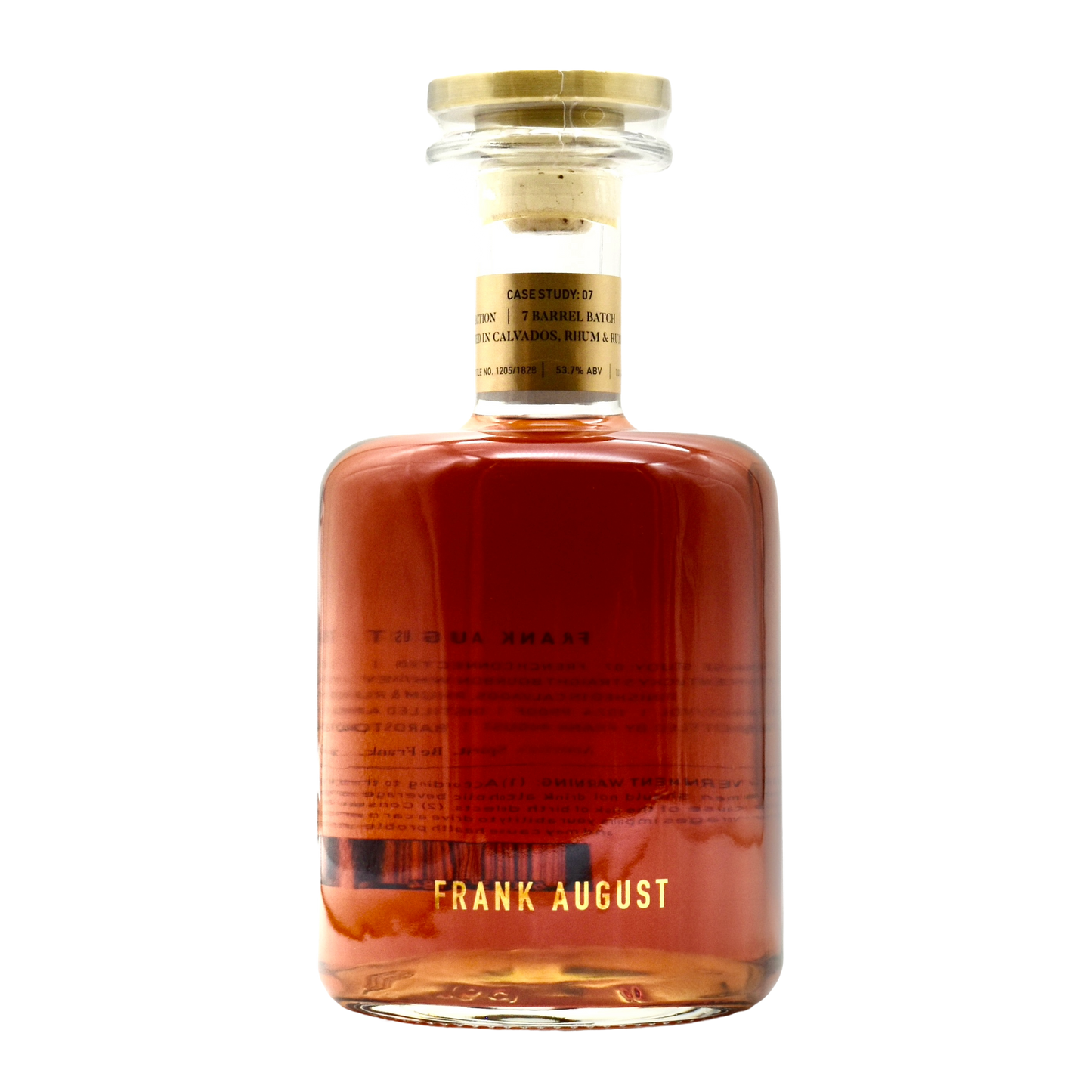 Frank August Case Study: 07 French Connection Whiskey 750ml