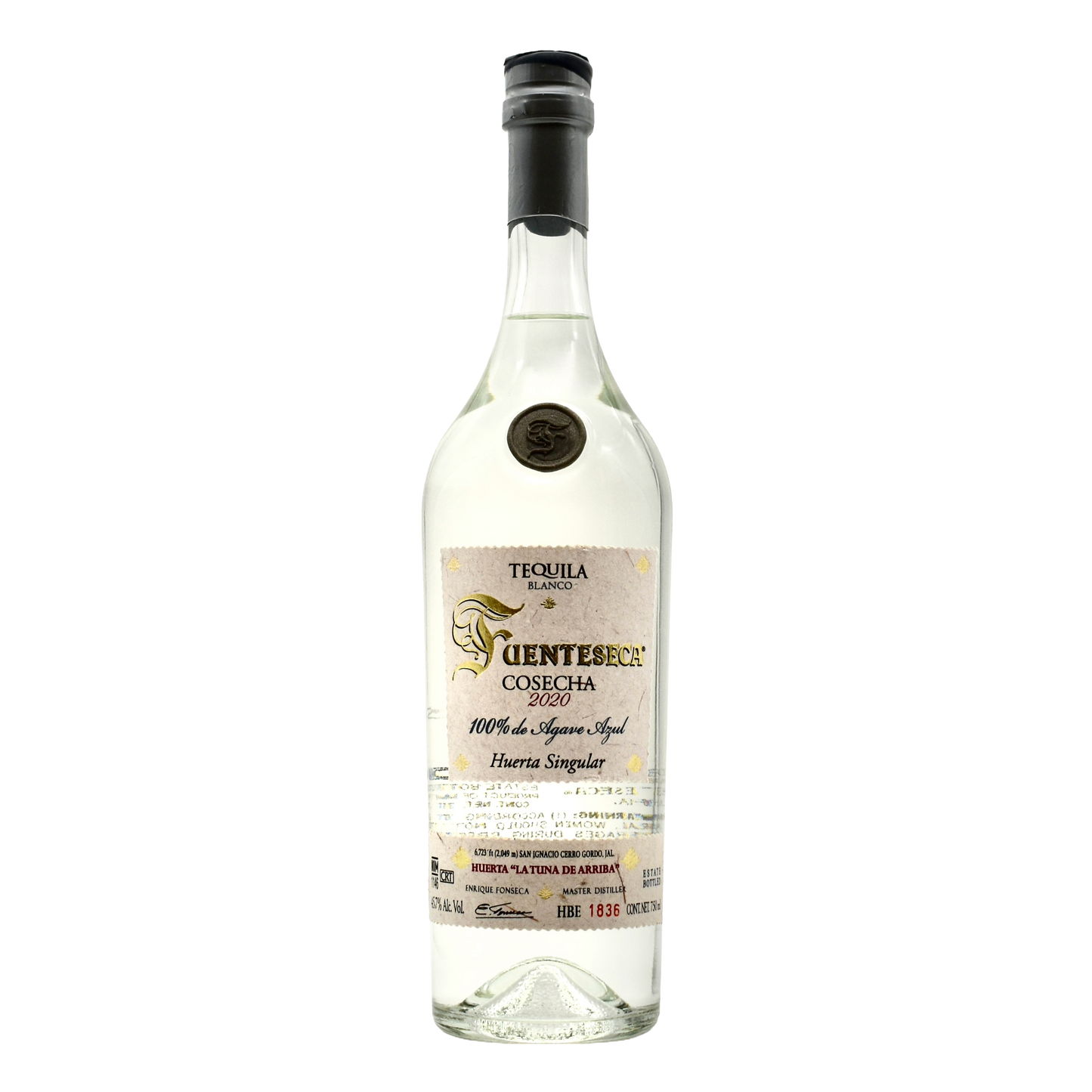 Fuenteseca Cosecha Tequila Blanco 2020 750ml
