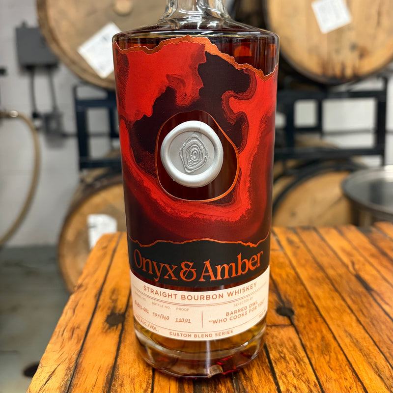 Onyx & Amber Barred Owl "Who Cooks For You" Bourbon