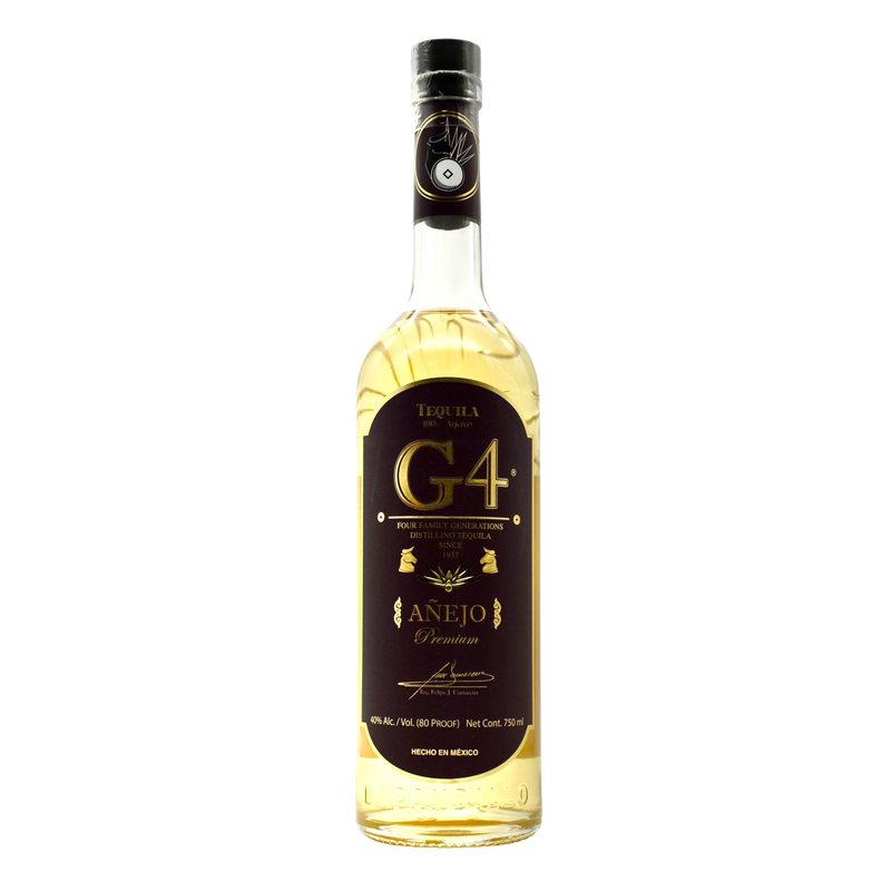 G4 Tequila Anejo 750ml