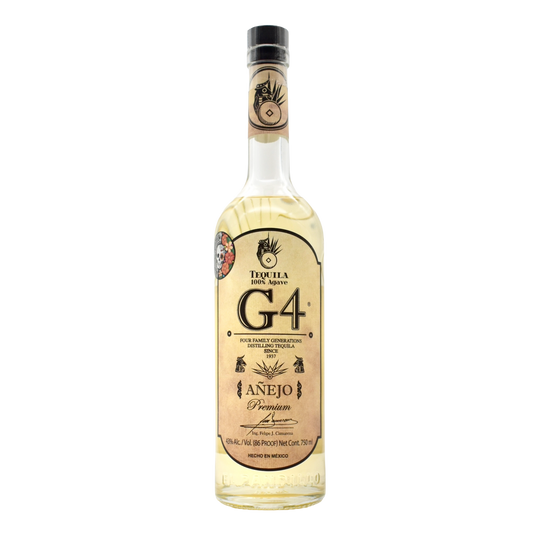 G4 Tequila Añejo de Madera Día de Muertos 2025 Special Edition 750ml