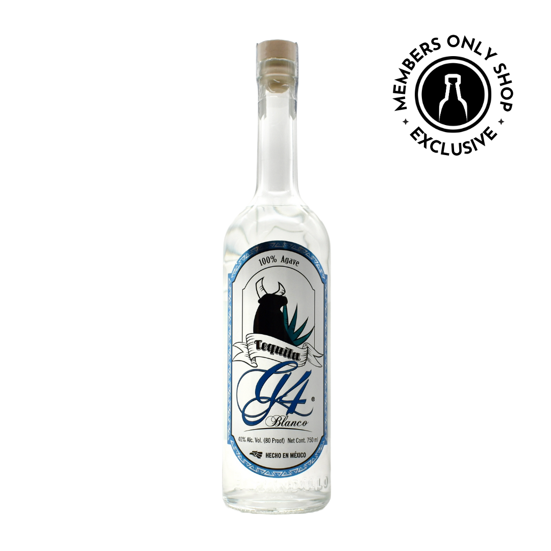 G4 Tequila Blanco Clásico 750ml [MEMBERS ONLY]