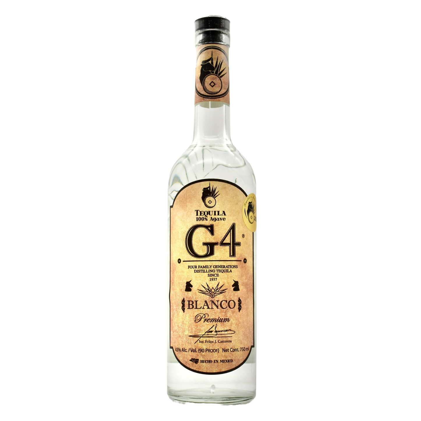 G4 Tequila Blanco De Madera 750ml
