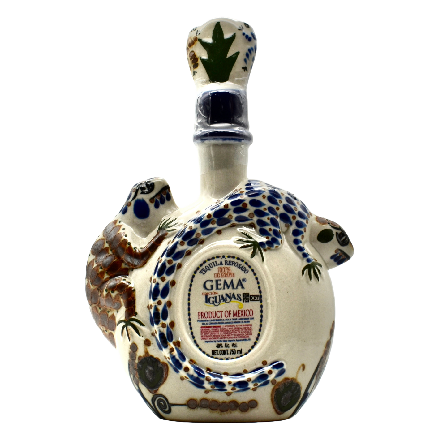 GEMA Tequila Reposado Iguana 750ml