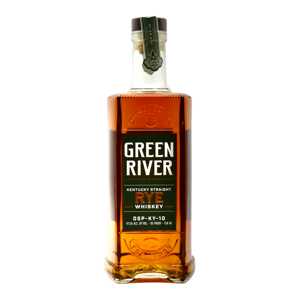 Kentucky Rye Green River Rye Whiskey 750ml | Kentucky Straight Rye 95 Proof | Est ...