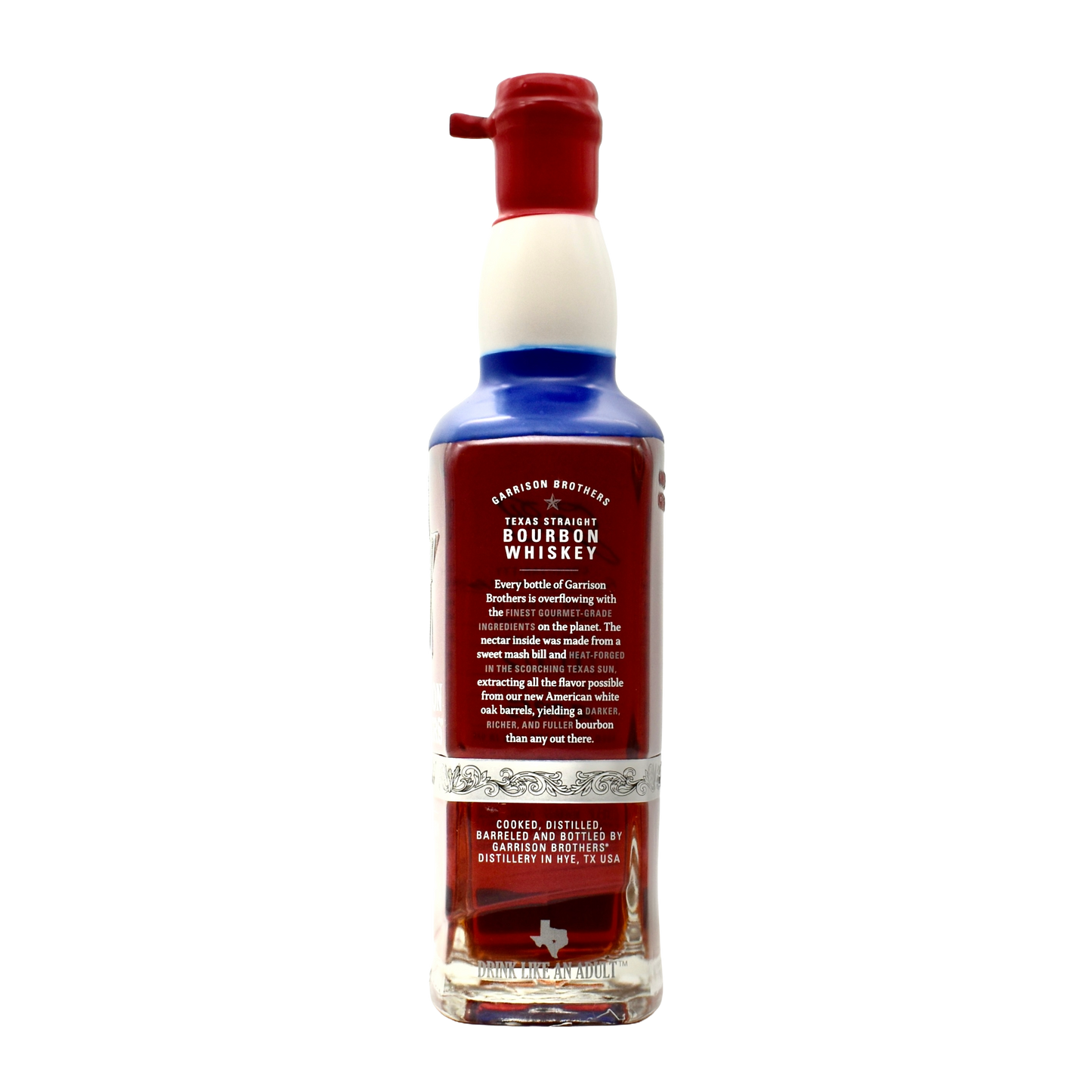 Garrison Brothers Straight Bourbon Small Batch Red White Blue 750ml