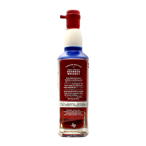 Garrison Brothers Straight Bourbon Small Batch Red White Blue 750ml
