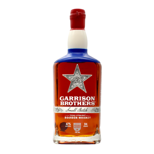 Garrison Brothers Straight Bourbon Small Batch Red White Blue 750ml