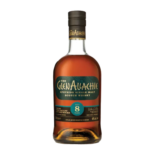 Glenallachie 8 Years Aged Speyside Single Malt Scotch Whiskey 700ml