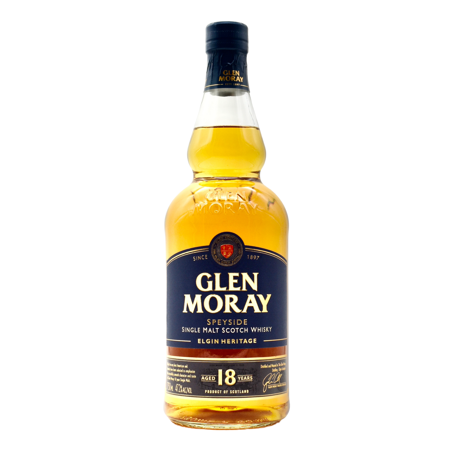 Glen Moray Scotch Whisky 18 Year 750ml