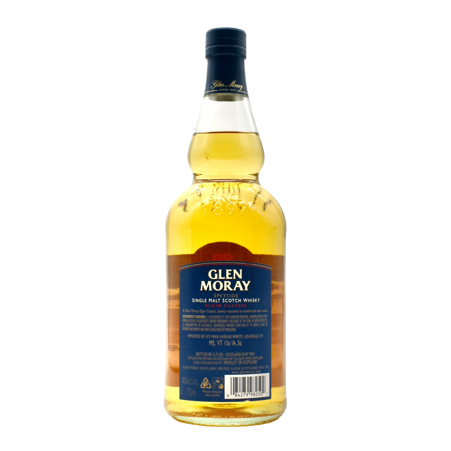 Glen Moray Classic Single Malt Speyside Scotch Whisky 750ml