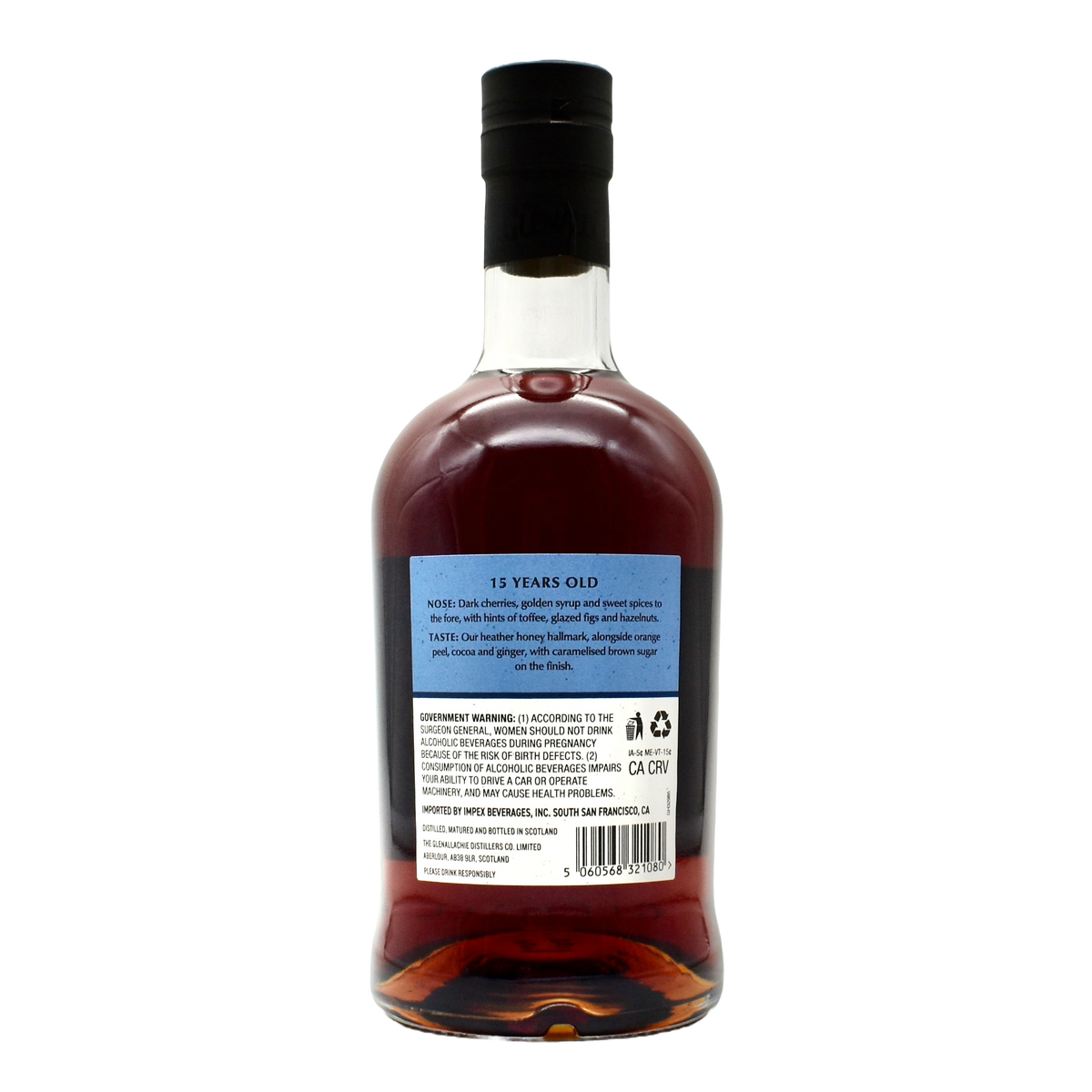 The GlenAllachie 15 Year Old Speyside Single Malt Scotch Whisky The GlenAllachie 15 Year Old Speyside Single Malt Scotch Whisky