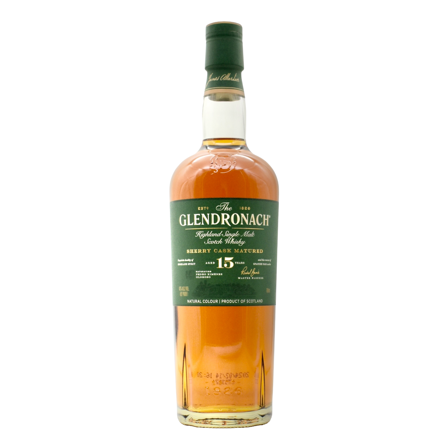 Glendronach 15 Year Scotch Whiskey 750ml