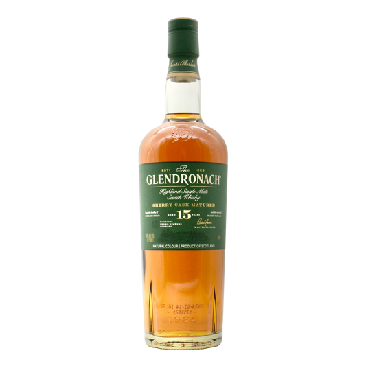 Glendronach 15 Year Scotch Whiskey 750ml