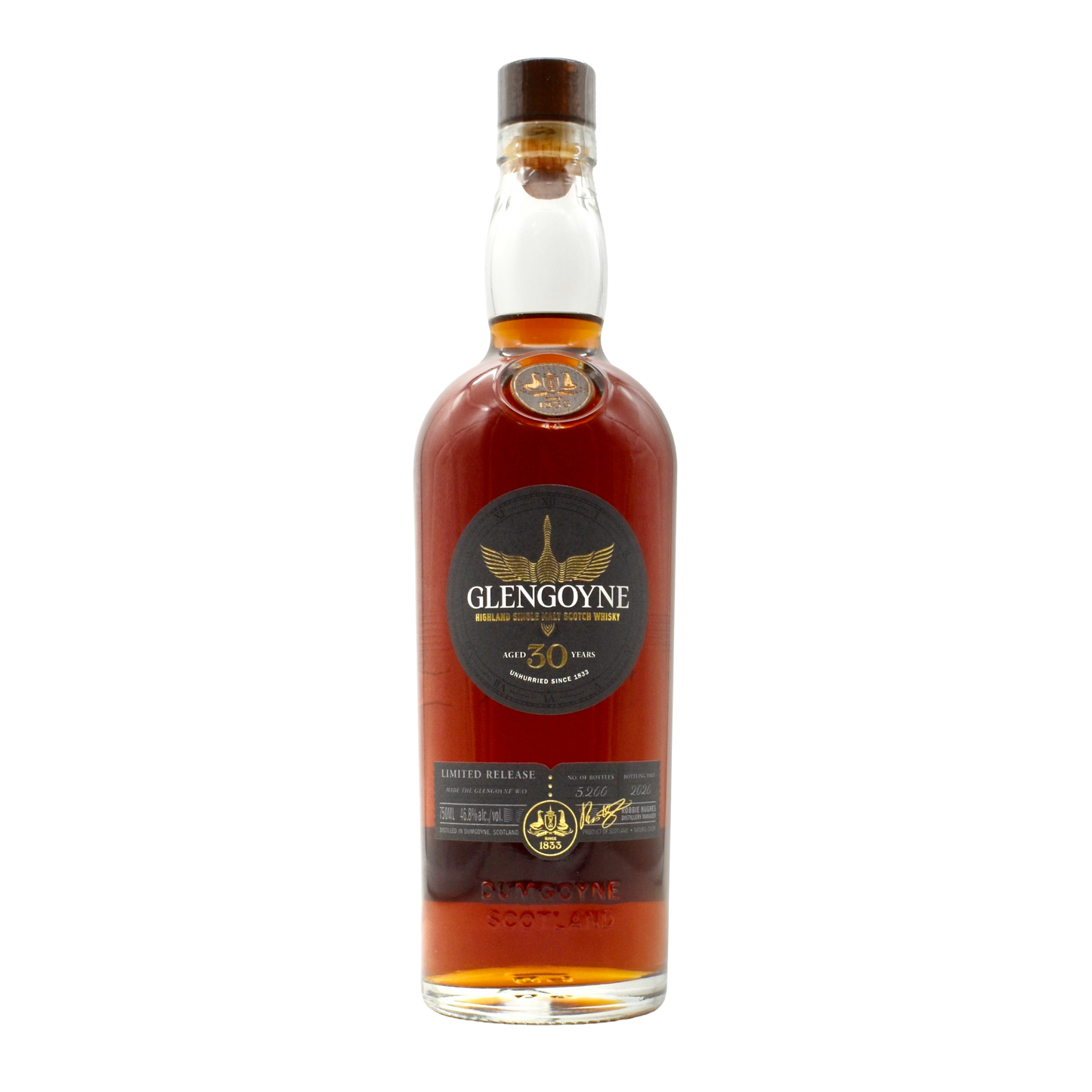 Glengoyne 30 Year Old Single Malt Scotch Whisky 750ml | Limited Release