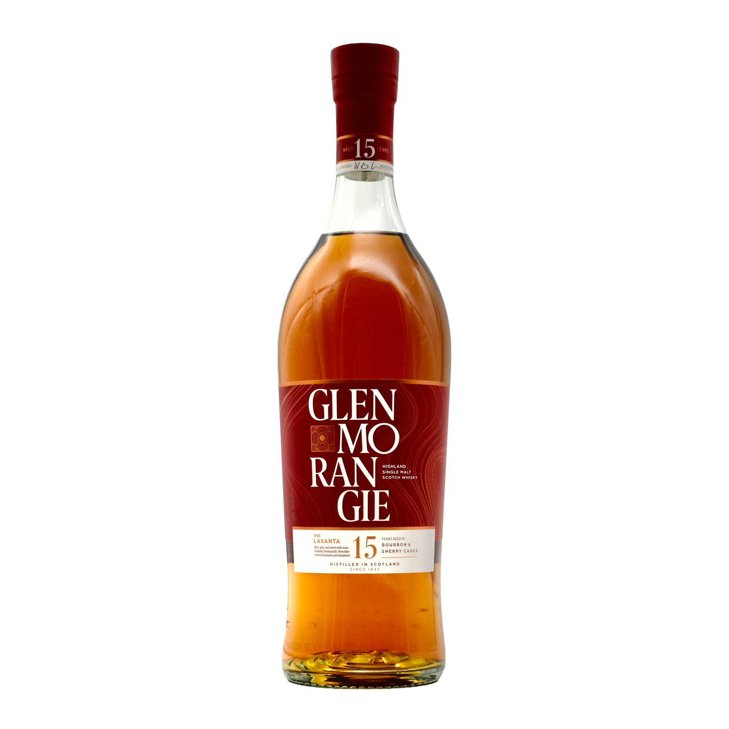 Glenmorangie Lasanta 15 Year Old Sherry Cask Finish Single Malt Scotch Whisky 750ml